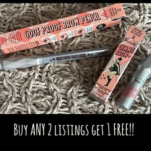 Benefit goof proof brow pencil + gimme brow volumizing fiber gel